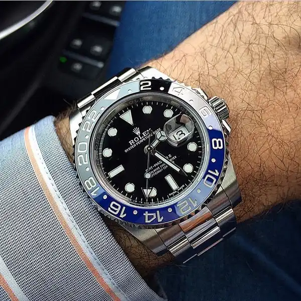 Rolex GMT-Master II 126710BLNR (representative GMT-Master II photo)
